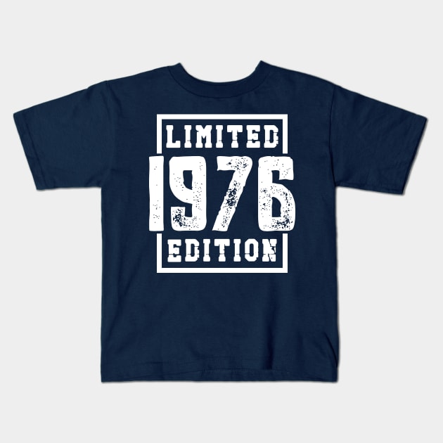 1976 Limited Edition Kids T-Shirt by colorsplash